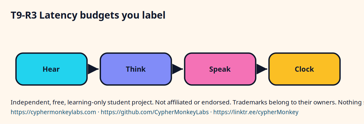 T9-R3 Latency budgets you label